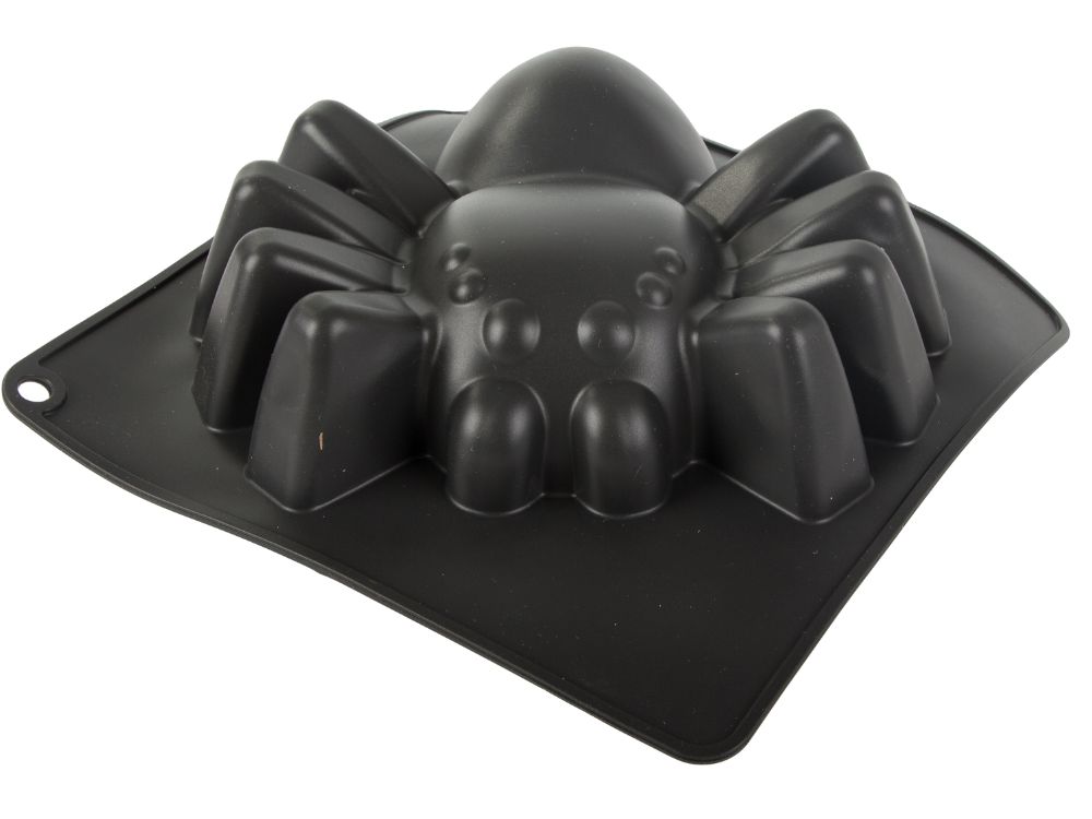 Large Silicone Baking Mold Spider, Black