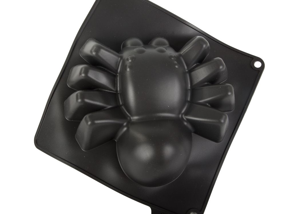 Large Silicone Baking Mold Spider, Black
