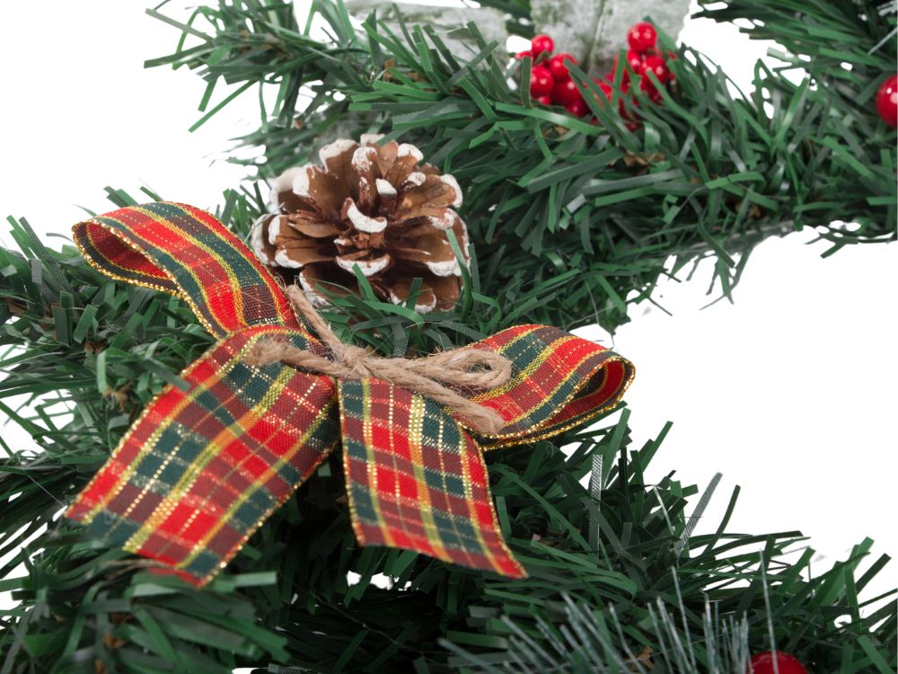 Christmas Decorative Wreath for Door / Wall, 20 cm
