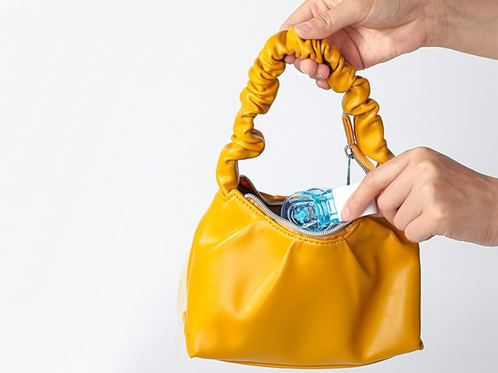 Portable Tablet Dispenser, Pill Remover, Blister Squeezer, Blue (4)