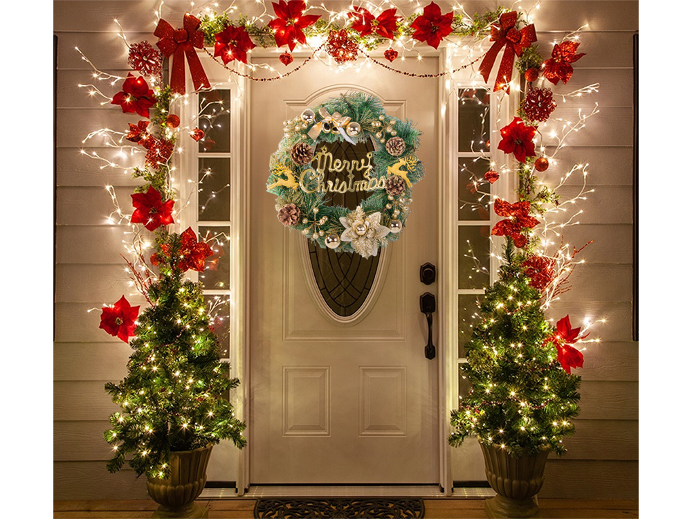 Christmas Door Wreath, 40 cm (1)