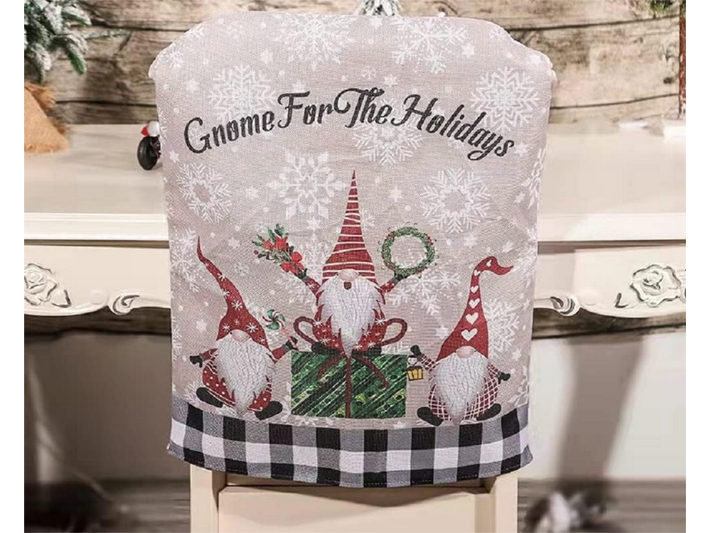 Christmas Chair Back Cover, 57x45 cm