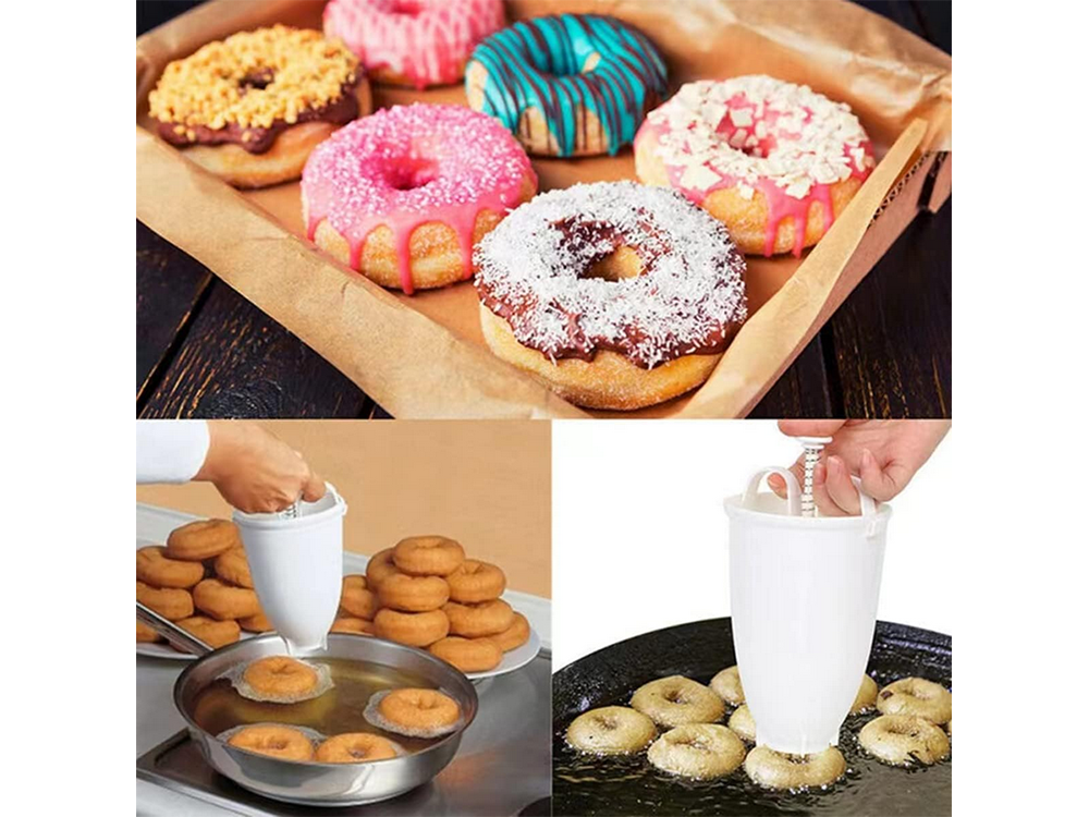 Virtuļu Mīklas Dozators Virtuļu Izgatavošanas Ierīce, Dažādas krāsas | Donuts Making Device
