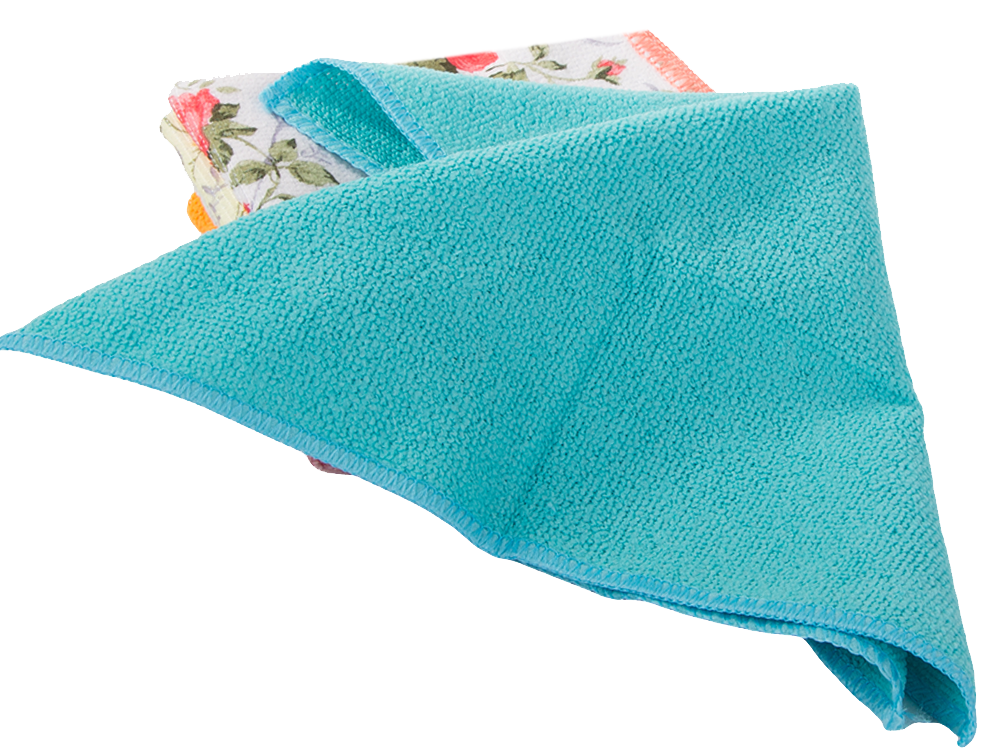 Microfiber Cleaning Cloth Set, 30x30 cm, 6 pcs
