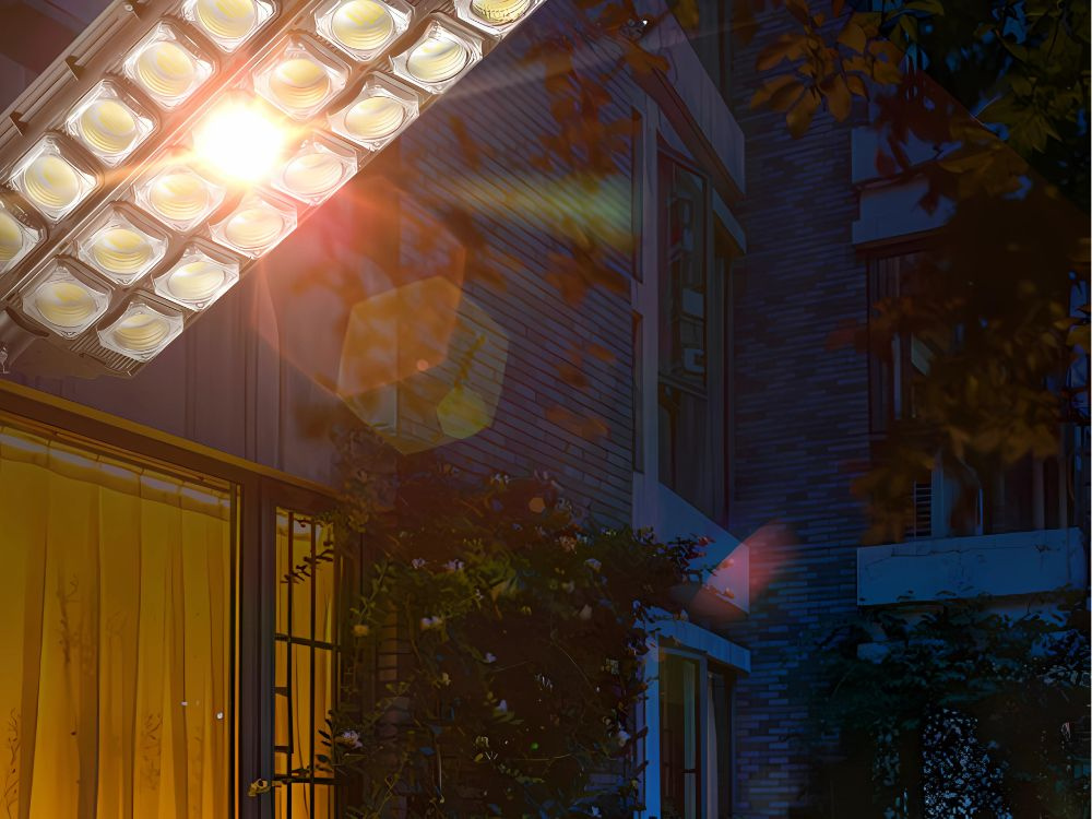 LED solar street light with remote, waterproof IP65, motion sensor (0)