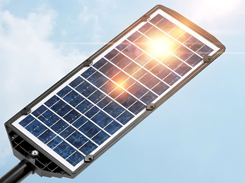 LED solar street light with remote, waterproof IP65, motion sensor (1)