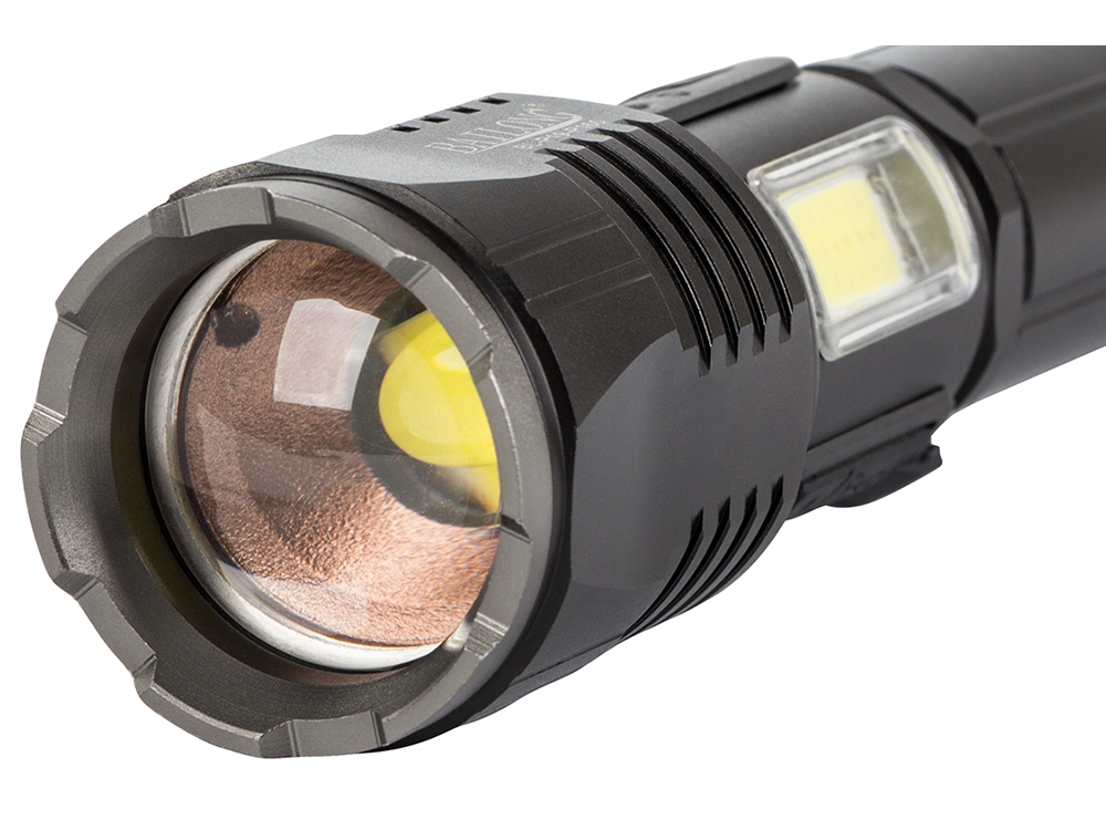 Тактический фонарь Bailong P19 LED CREE XHP160, COB, Power Bank