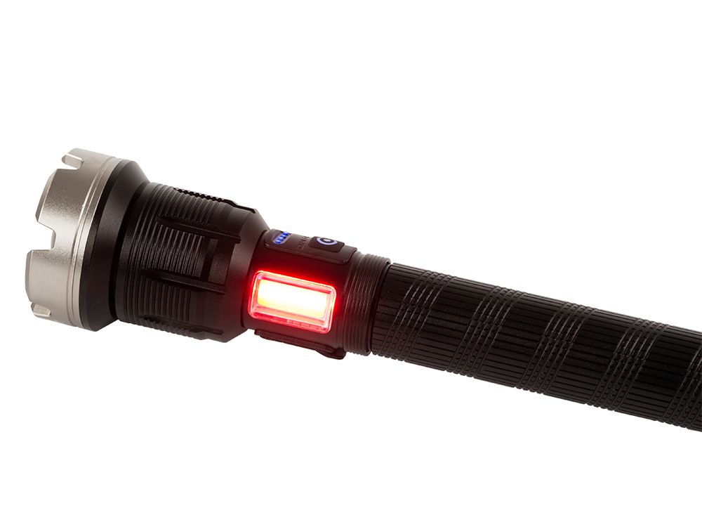 Bailong F226 Taktiskais Lukturis CREE XHP90 LED ar Power Bank