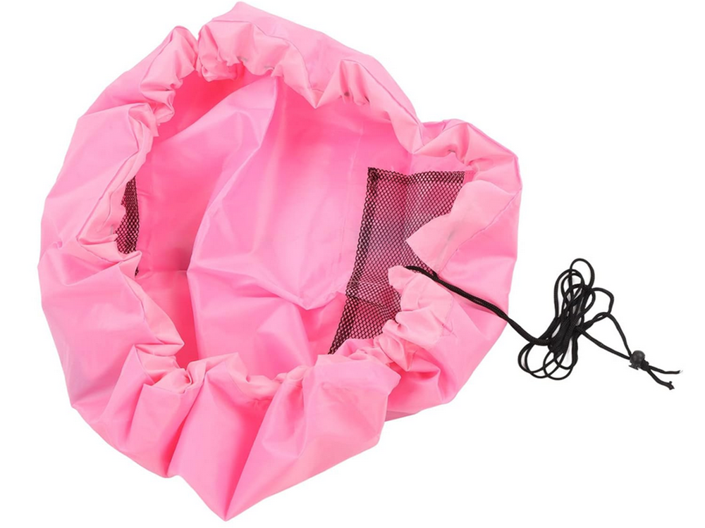 Play Mat and Toy Storage Bag, 130 cm, Pink