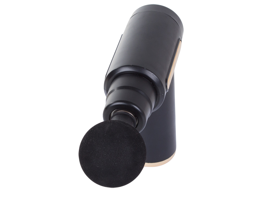 Powerful massage gun for back, body and legs, 4 attachments