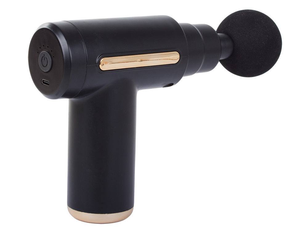 Powerful massage gun for back, body and legs, 4 attachments