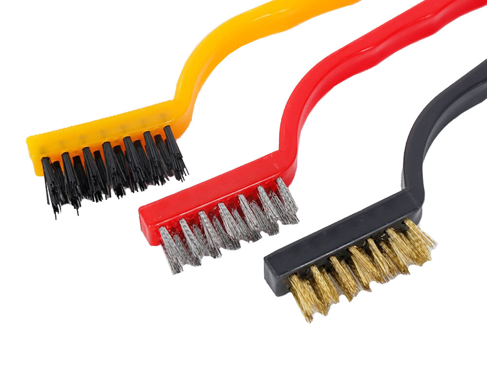 Wire brush set for cleaning, 3 pcs (1)