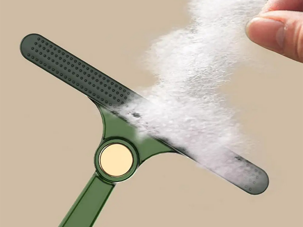 Double-Sided Roller Brush for Pet Hair and Lint Removal