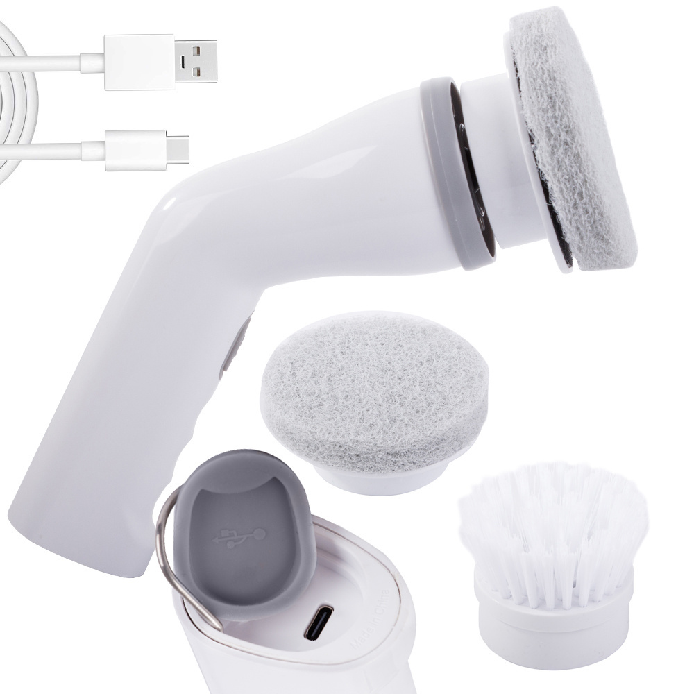 Bezvadu elektriskā rotējošā tīrīšanas birste flīzēm Tornado