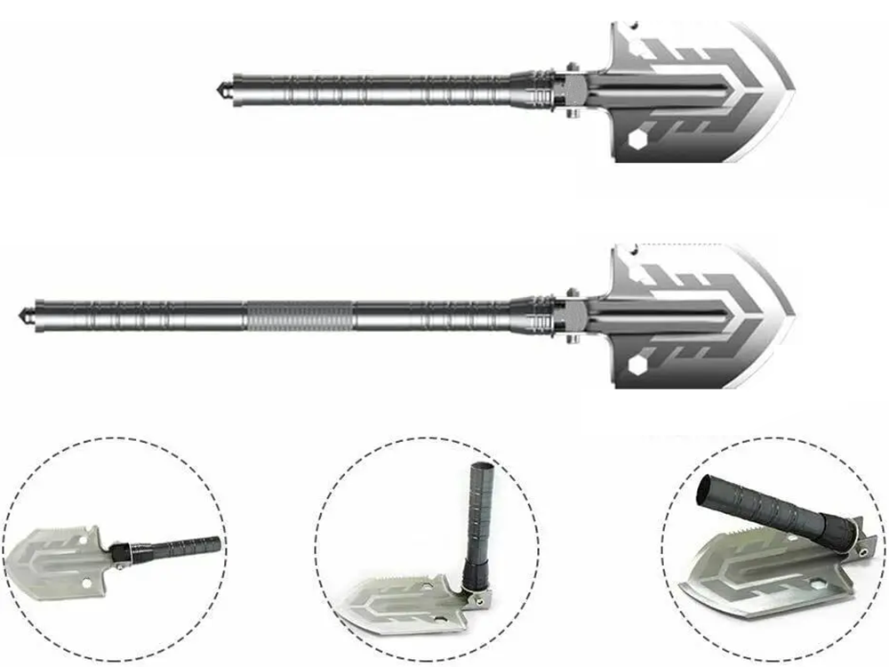 Multifunctional Folding Survival Shovel 14457 with Saw and Tools