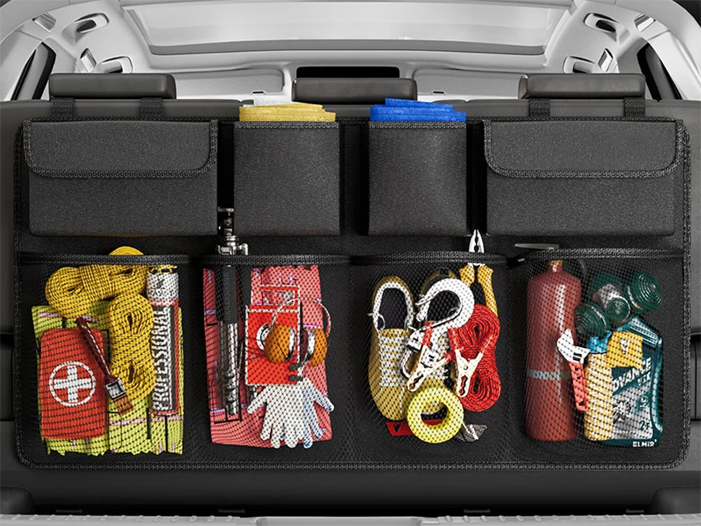 Multi-Pocket Car Seat Back Organizer for Storage