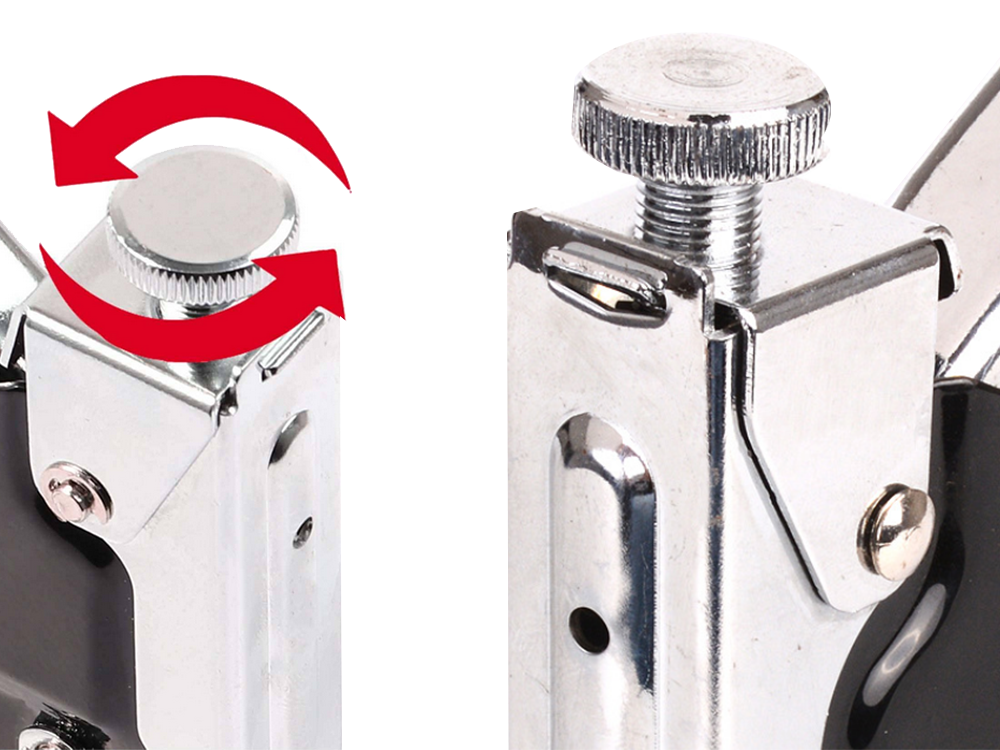 Mēbeļu skavotājs 3-in-1 metāla, rokas takeris skavām 4-14 mm
