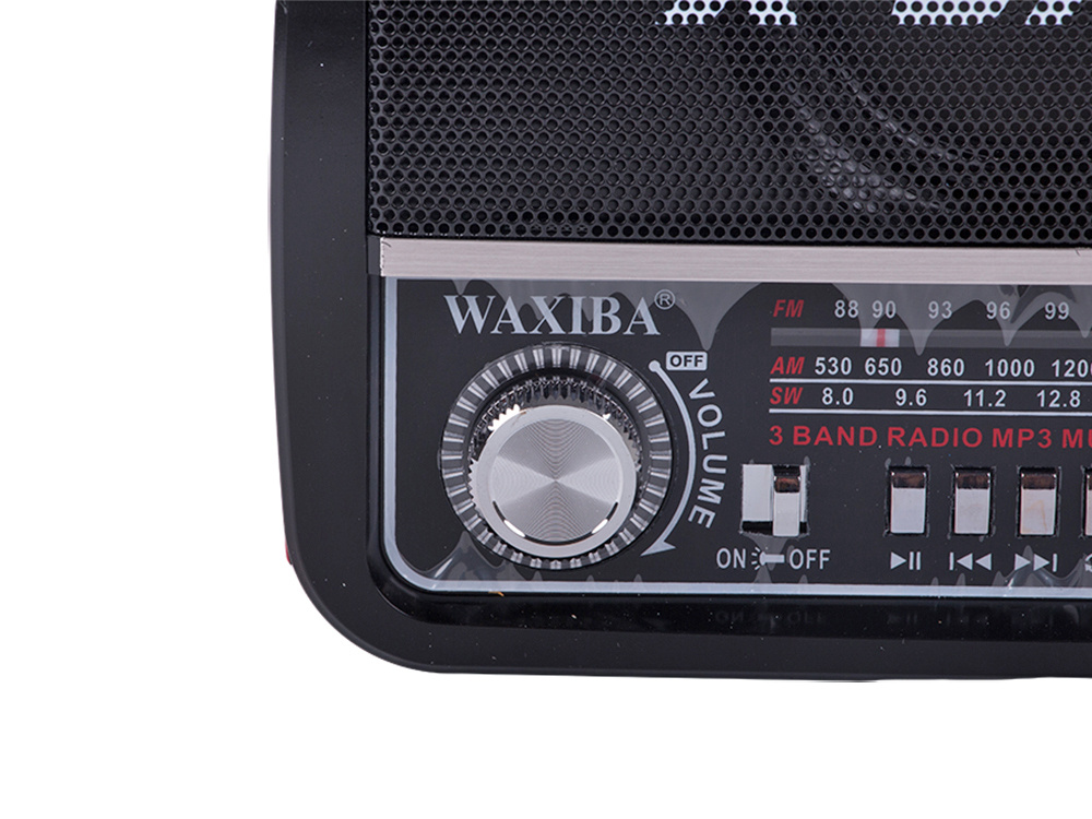 Portable Retro Radio with FM AM SW MP3 Player USB AUX (2)