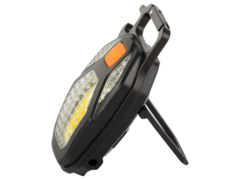 LED COB Keychain Flashlight with Magnet and USB Charging
