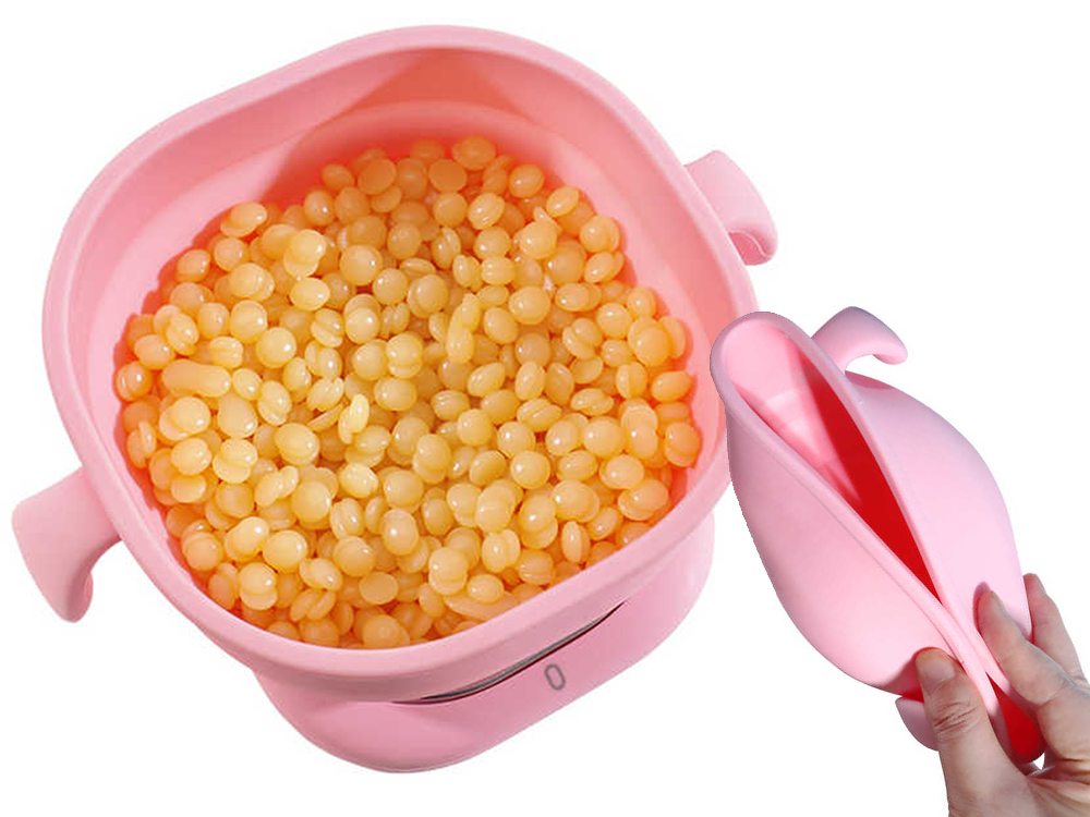 Collapsible Silicone Wax Warmer for Hair Removal, 400ml, 100W