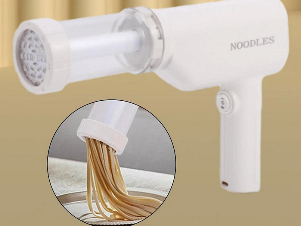 Automatic Cordless Pasta Maker 5-in-1 White