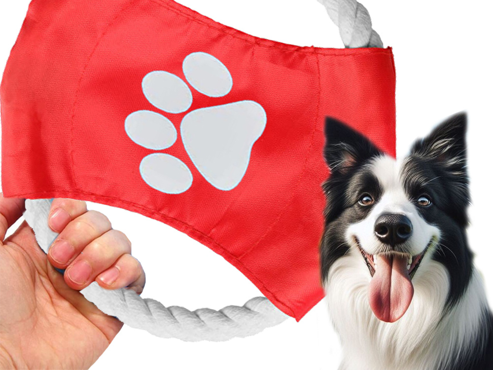 Dog Frisbee Rope Toy for Tugging and Fetching (0)