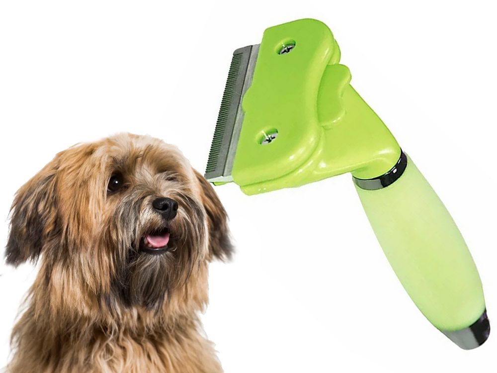 Pet Hair Trimmer for Dogs, Cats and Horses, Stainless Steel, Green