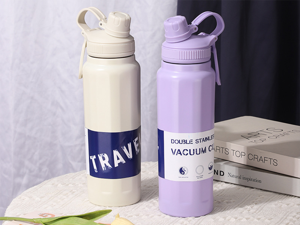 Thermos / Thermal Mug with Handle, 700ml, Stainless Steel