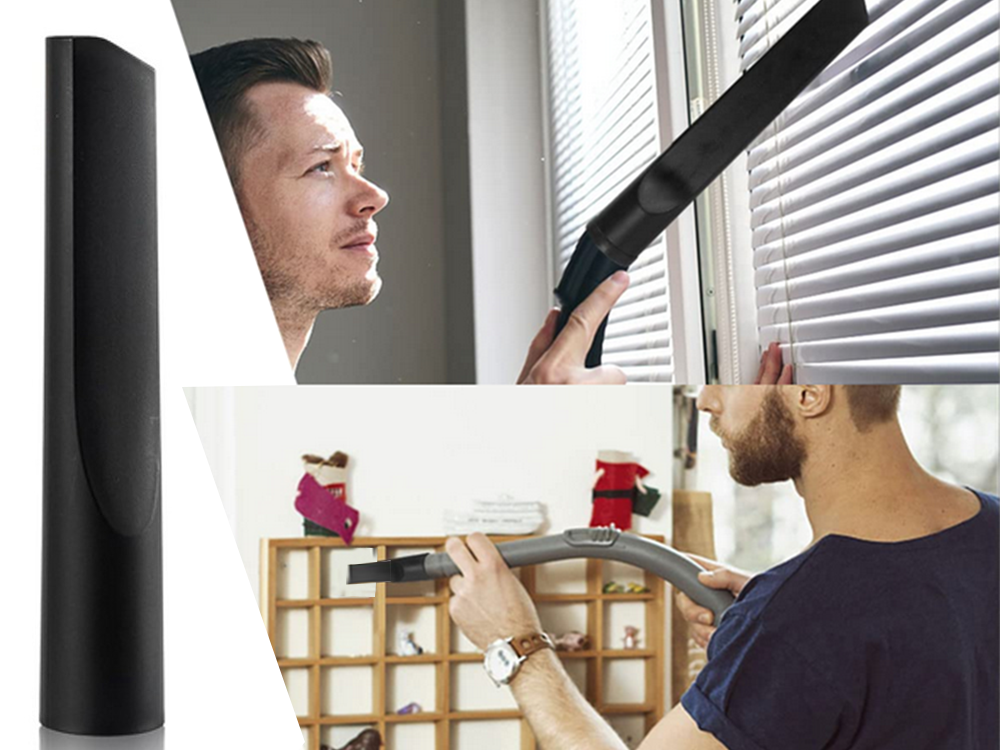 Universal Vacuum Cleaner Nozzle and Brush Set with Adapter, 6 pcs