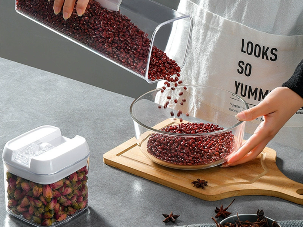 Food Storage Container Set with Airtight Lids, 5 pcs