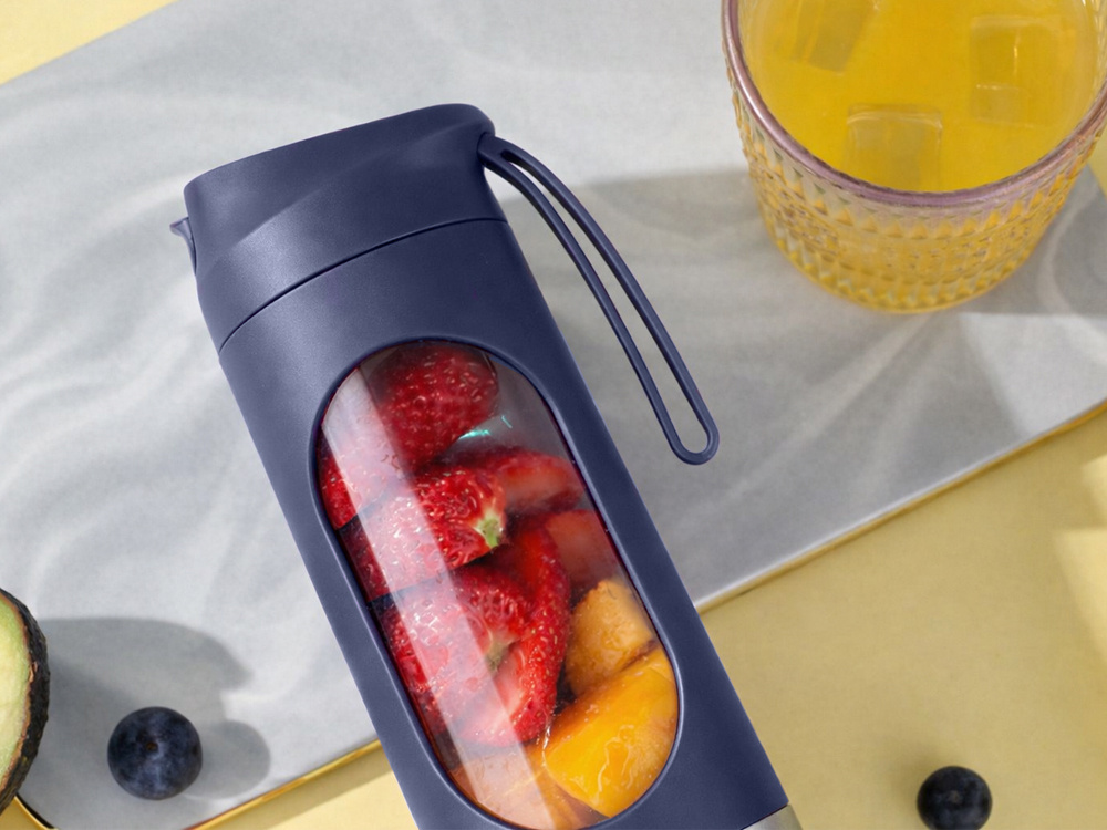 Portable Blender for Smoothies Cordless USB Rechargeable Personal Mini Mixer, purple