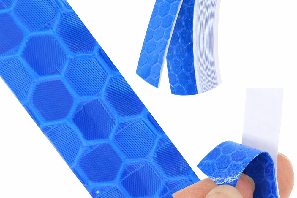 Reflective Tape Self-Adhesive Roll for Bikes Cars and Helmets, High Visibility 8m