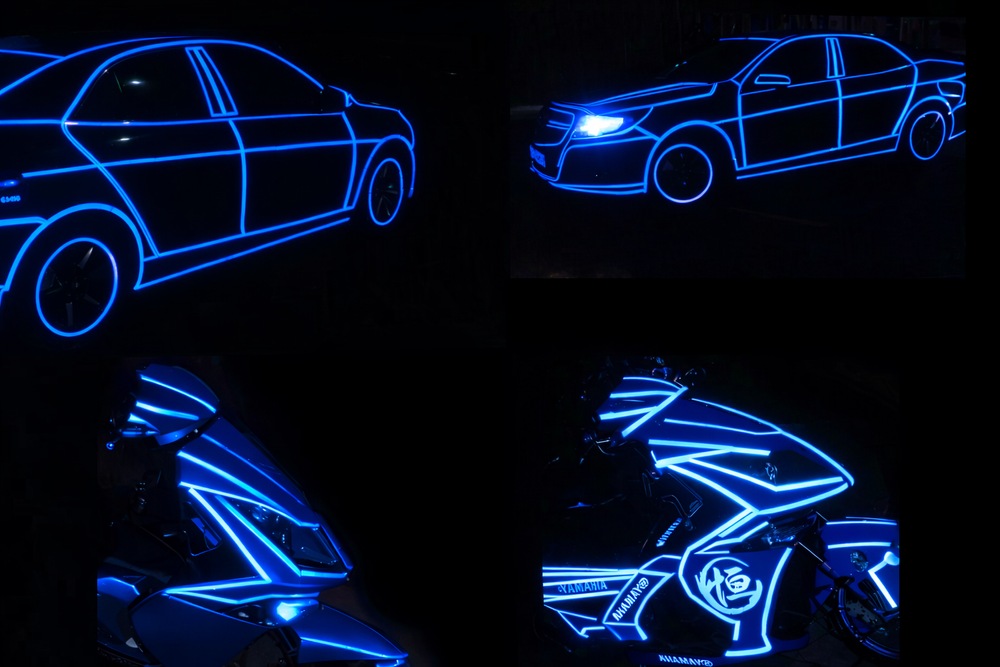 Reflective Tape Self-Adhesive Roll for Bikes Cars and Helmets, High Visibility 8m