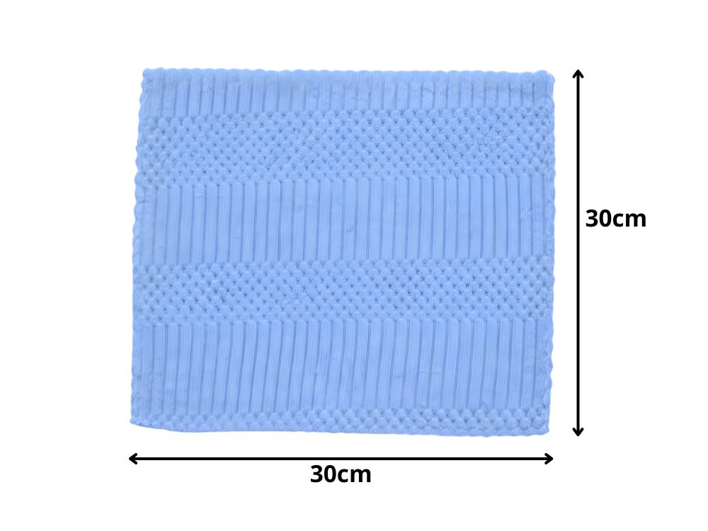 Absorbent Microfiber Cleaning Cloths 5-Pack 30x30 cm, Multicolor