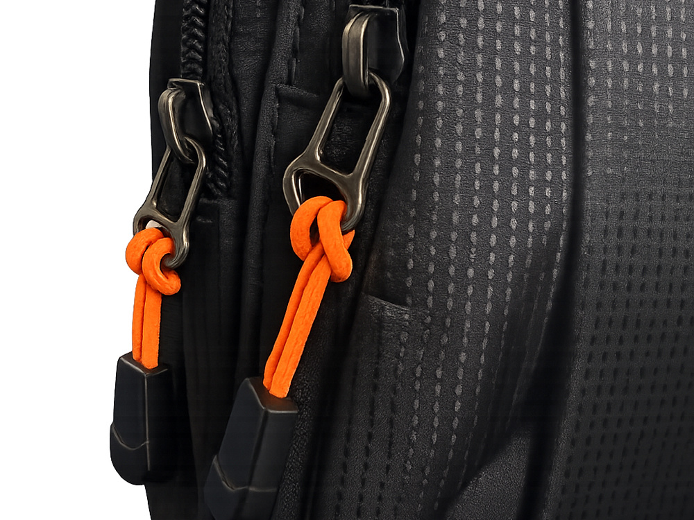 Compact Sling Bag Unisex Crossbody Backpack Lightweight Sport, Black