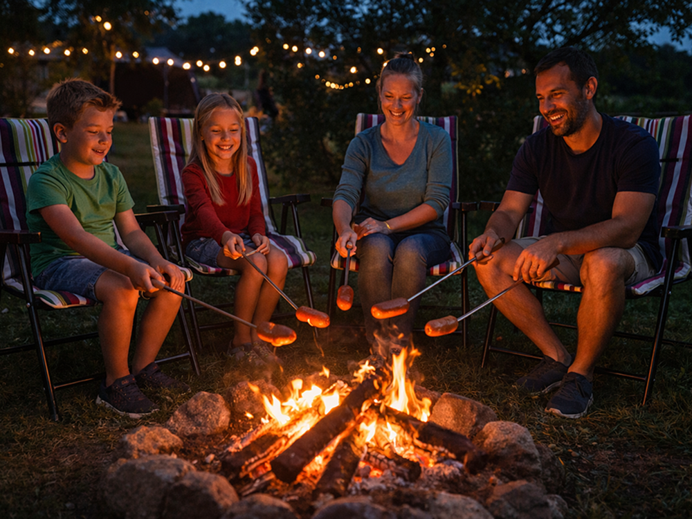 Lightweight Folding Camping Chair for Beach and Garden