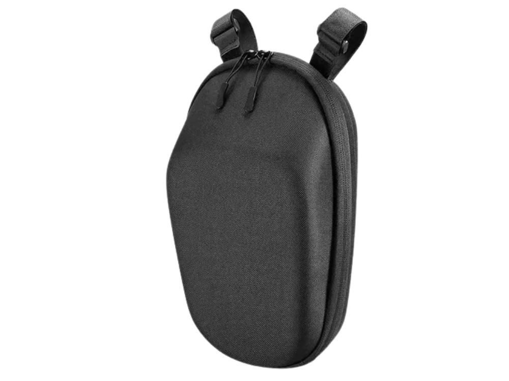 Hard Shell Electric Scooter Handlebar Bag Large Storage Pouch, Black (0)
