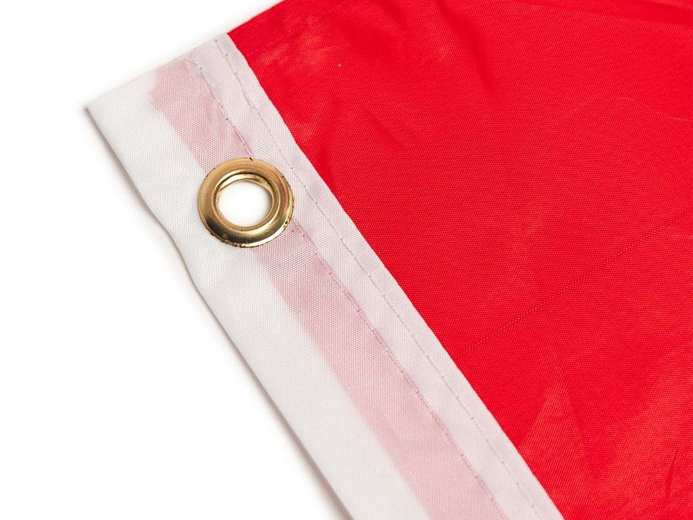 Large Polish National Flag with Grommets 155x90 cm, white-red