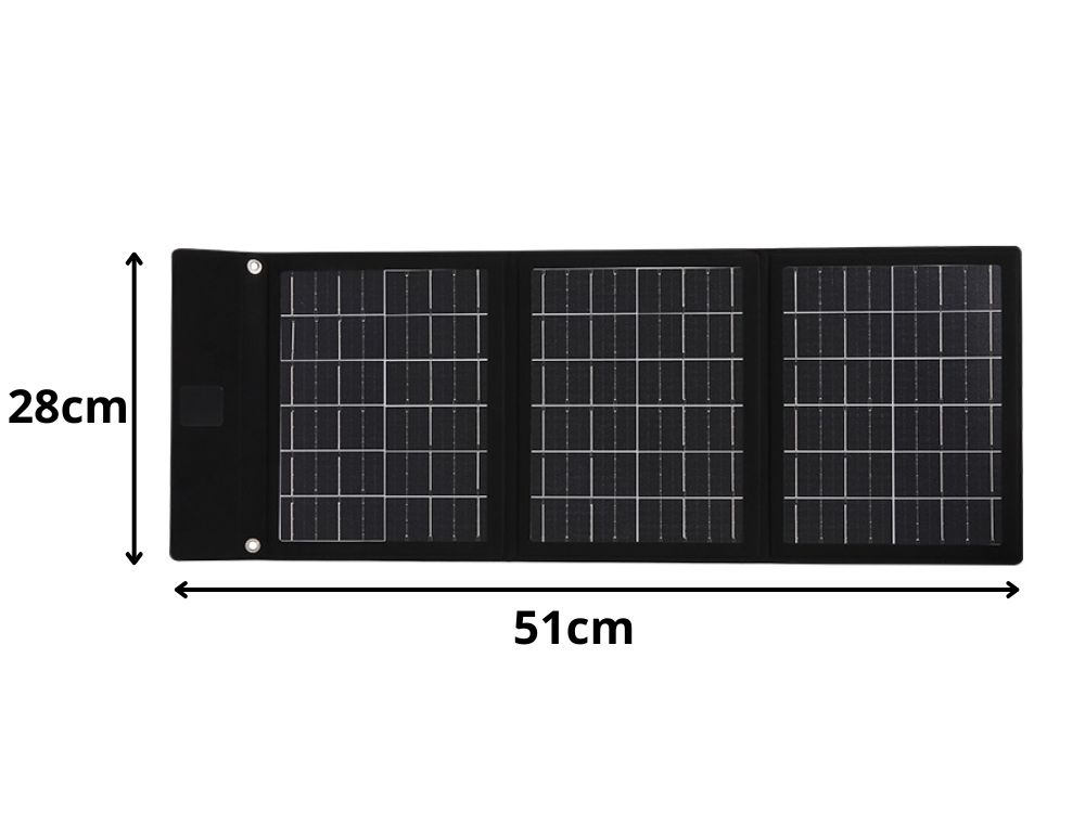 Portable Solar Panel 20W Folding USB Charger for Camping
