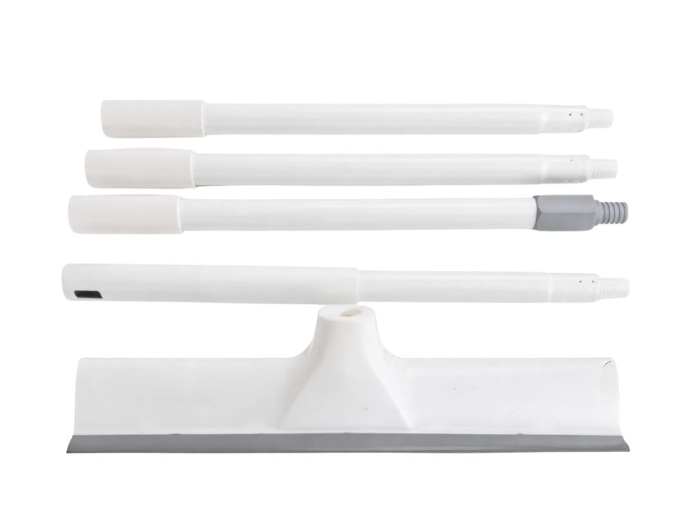 2-in-1 Floor Squeegee with Brush and Adjustable Handle (0)