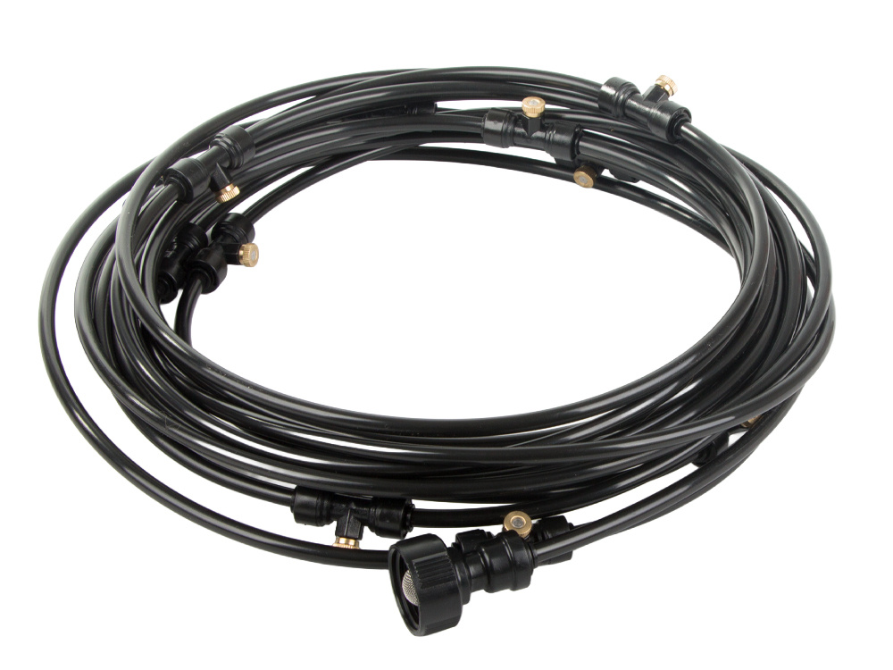 Automatic Garden Watering and Misting System 10m, Black