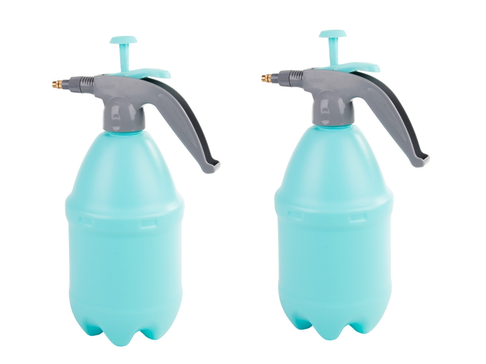 Manual Pressure Sprayer for Plants and Garden 3L DIVO, turquoise