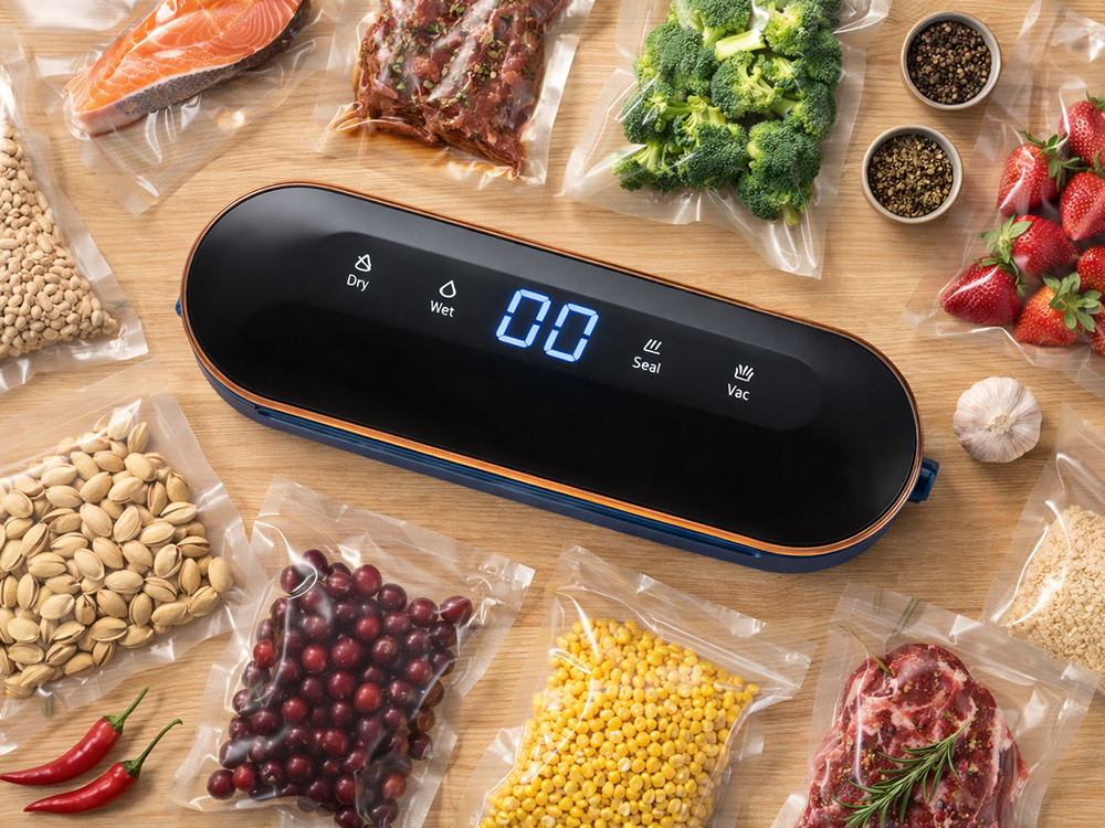 Food Vacuum Sealer Machine with 10 Bags Starter Kit