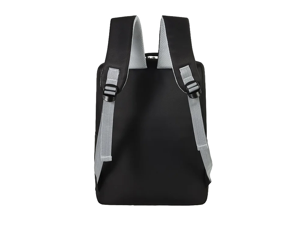 Large City Travel Backpack with USB Port 18-20L, Black