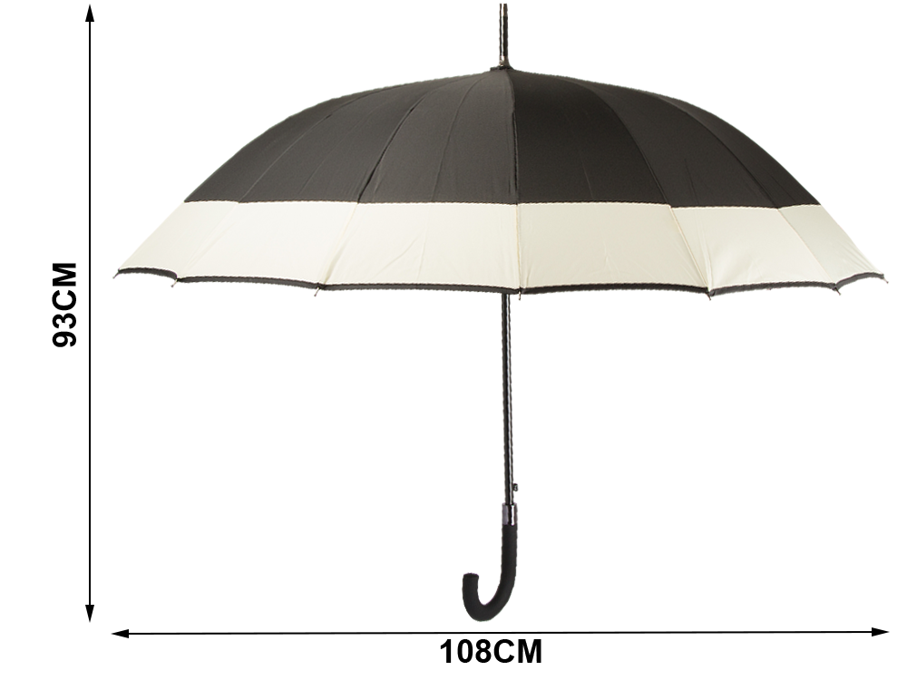 Large Automatic Umbrella XXL, Black