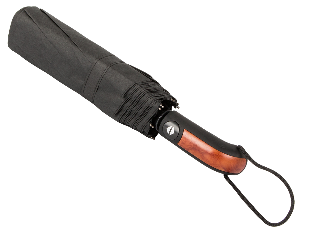 Automatic Folding Umbrella, Black
