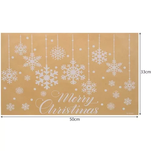Christmas Window Stickers Ruhhy 20311, Snowflakes
