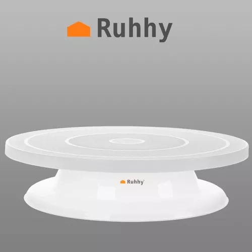 Cake Making Turntable Rotating Decorating Platform Stand Display with Pastry Spatulas