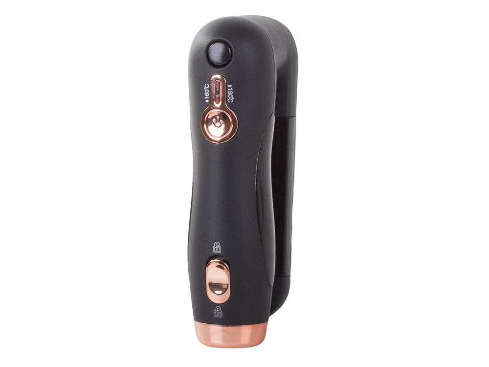 2-в-1 Выпрямитель-расческа для бороды и волос с Power Bank 4000 мАч черный