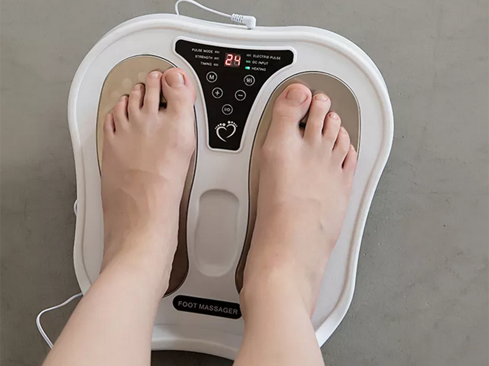 Foot Massager with Remote Control, Body Muscle Electrostimulator